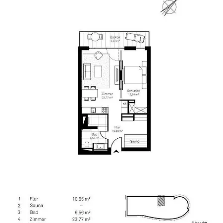 Appartement White Pearl 2.13 Timmendorfer Strand